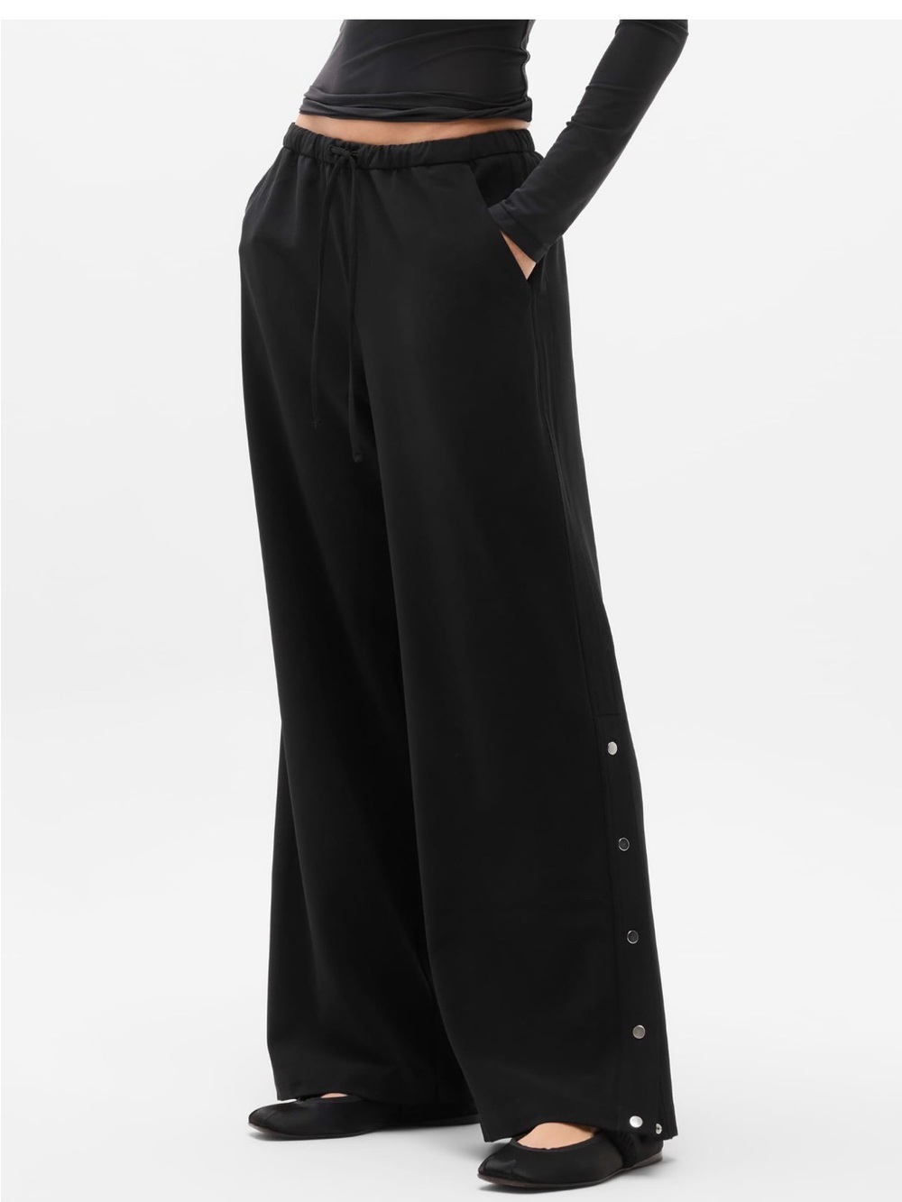 Athleta MVP MID RISE SNAP PANT